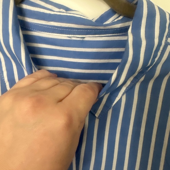 Blue Striped shirt dress from old navy - Picture 3 of 3